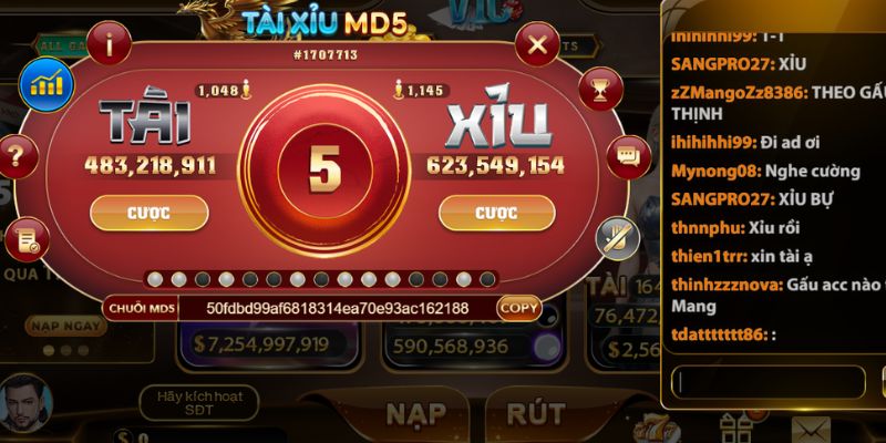 tài xỉu md5